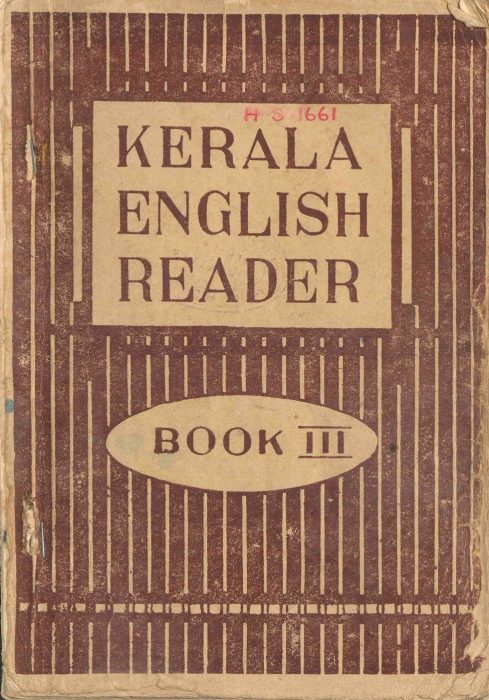 1958 - Kerala English Reader - Book III