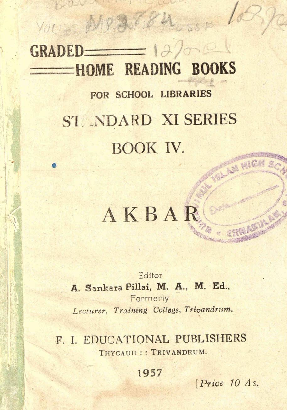  1957 - Akbar - Graded Home Reading Books
