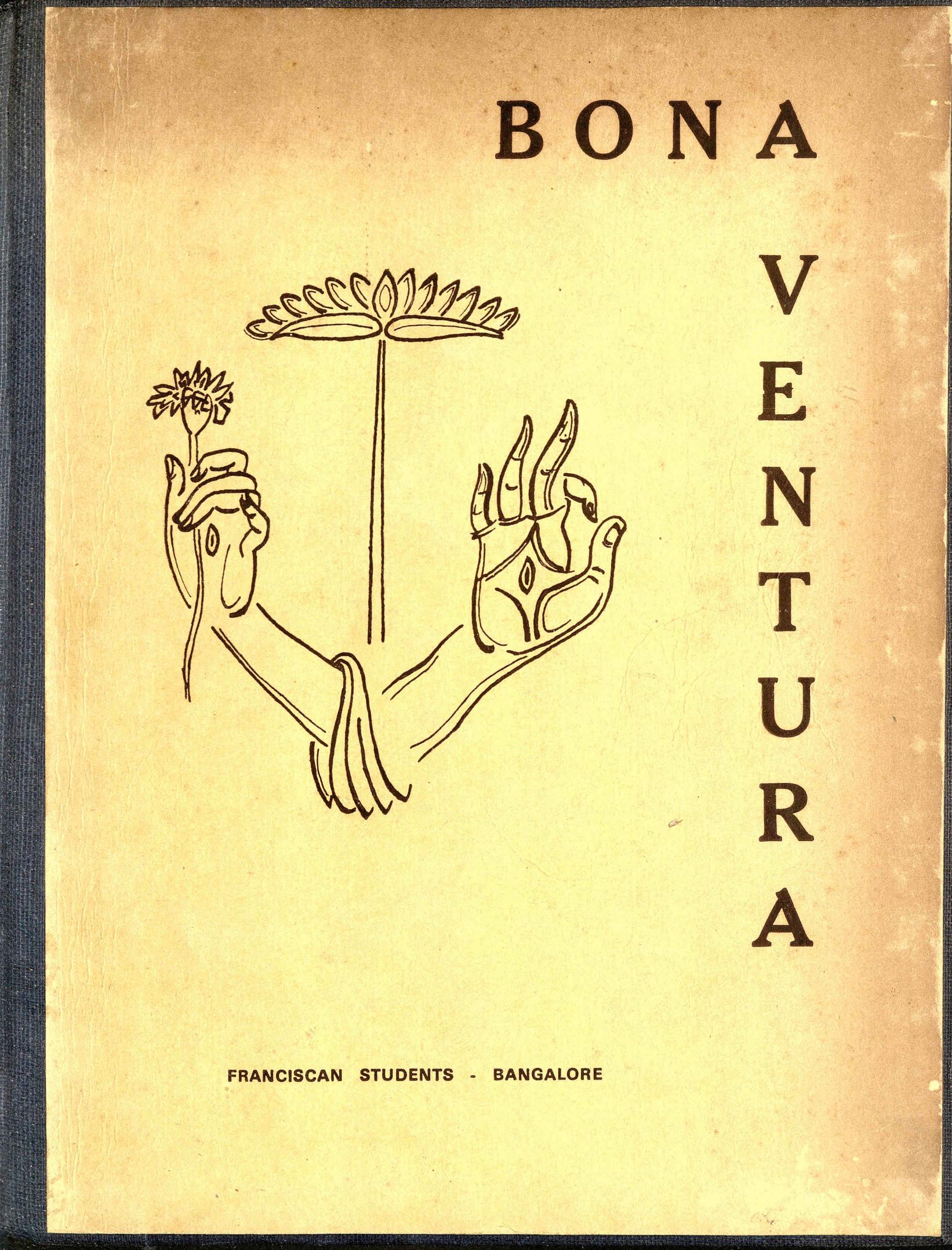  1973 - Bona Ventura - Franciscan Students Bangalore