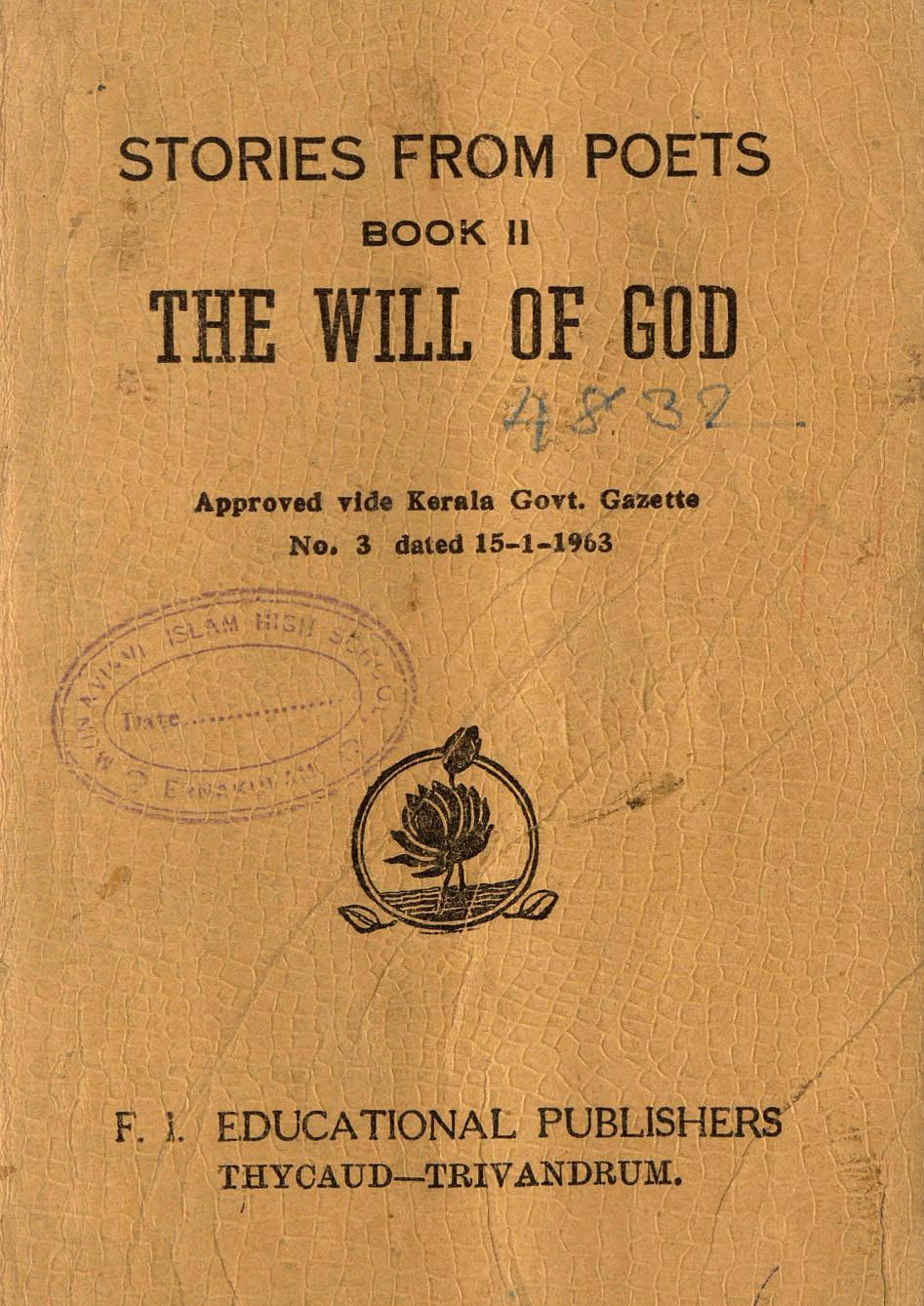  1963 - The Will of God - Vaidyanatha Iyer