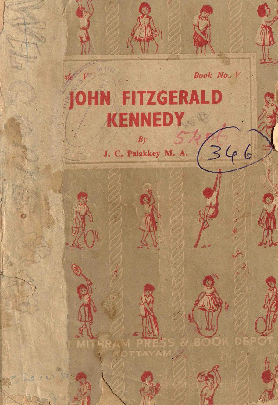 1965 - John Fitzgerald Kennedy - J. C. Palakkey