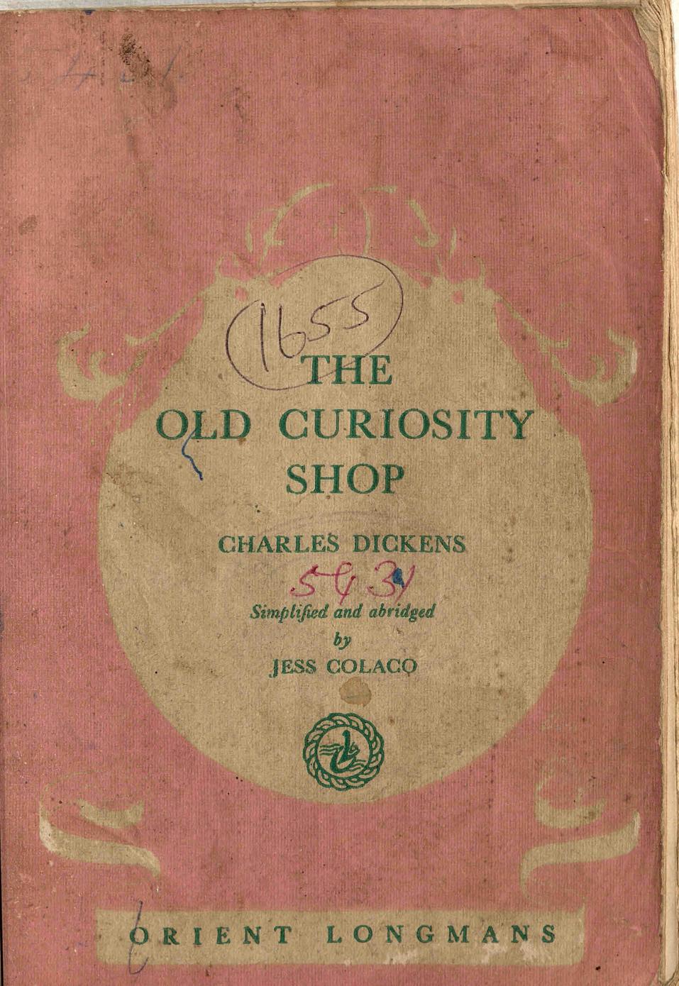  1965 - The Old Curiosity Shop - Charles Dickens