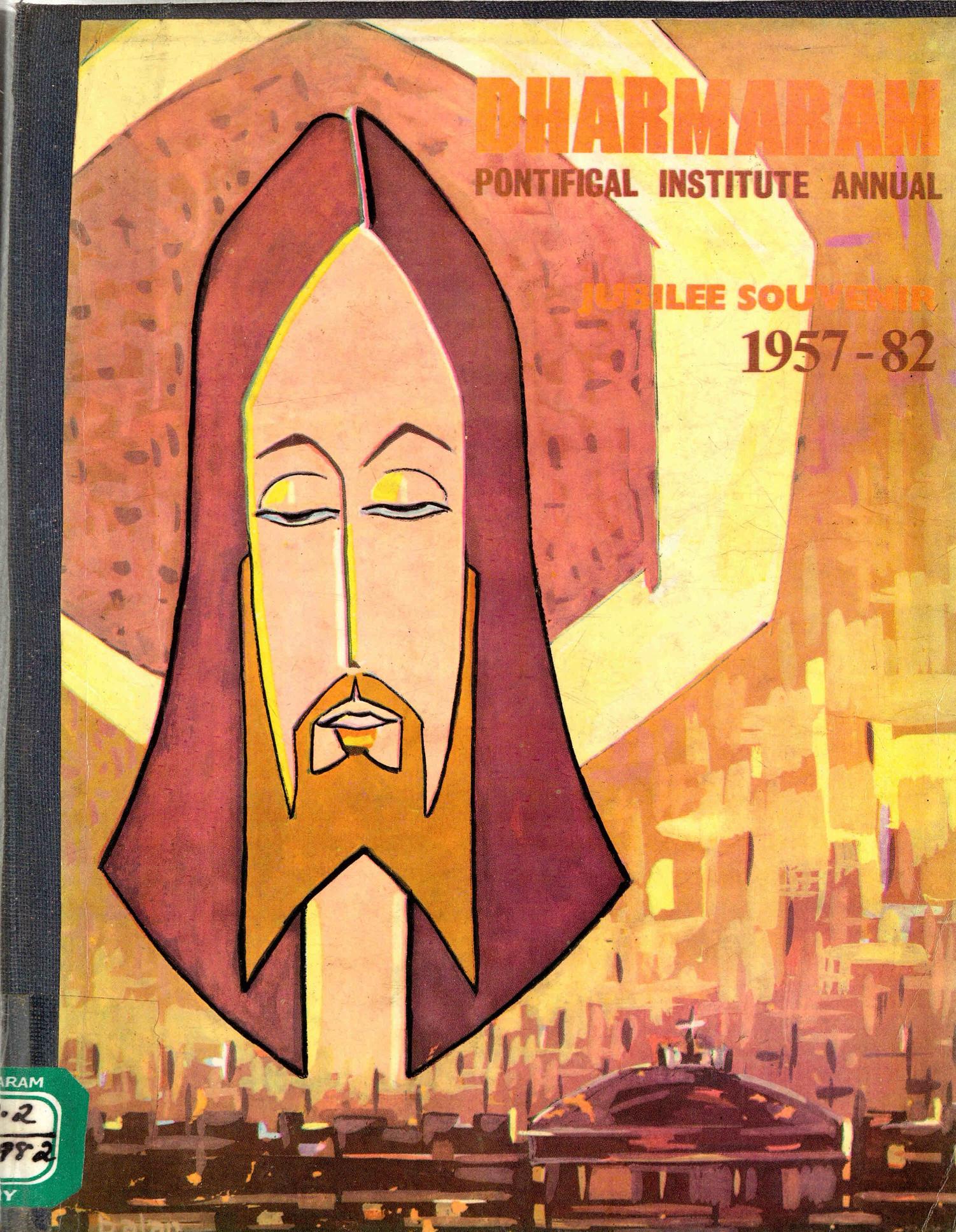  1982 - Dharmaram - Pontifical Institute - Annual