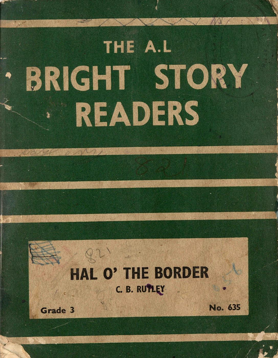Hal O' the Border - C. B. Rutley