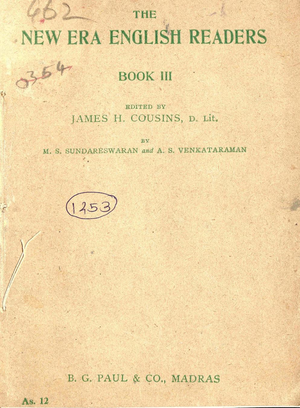 1938 - The New Era English Readers - Book 3