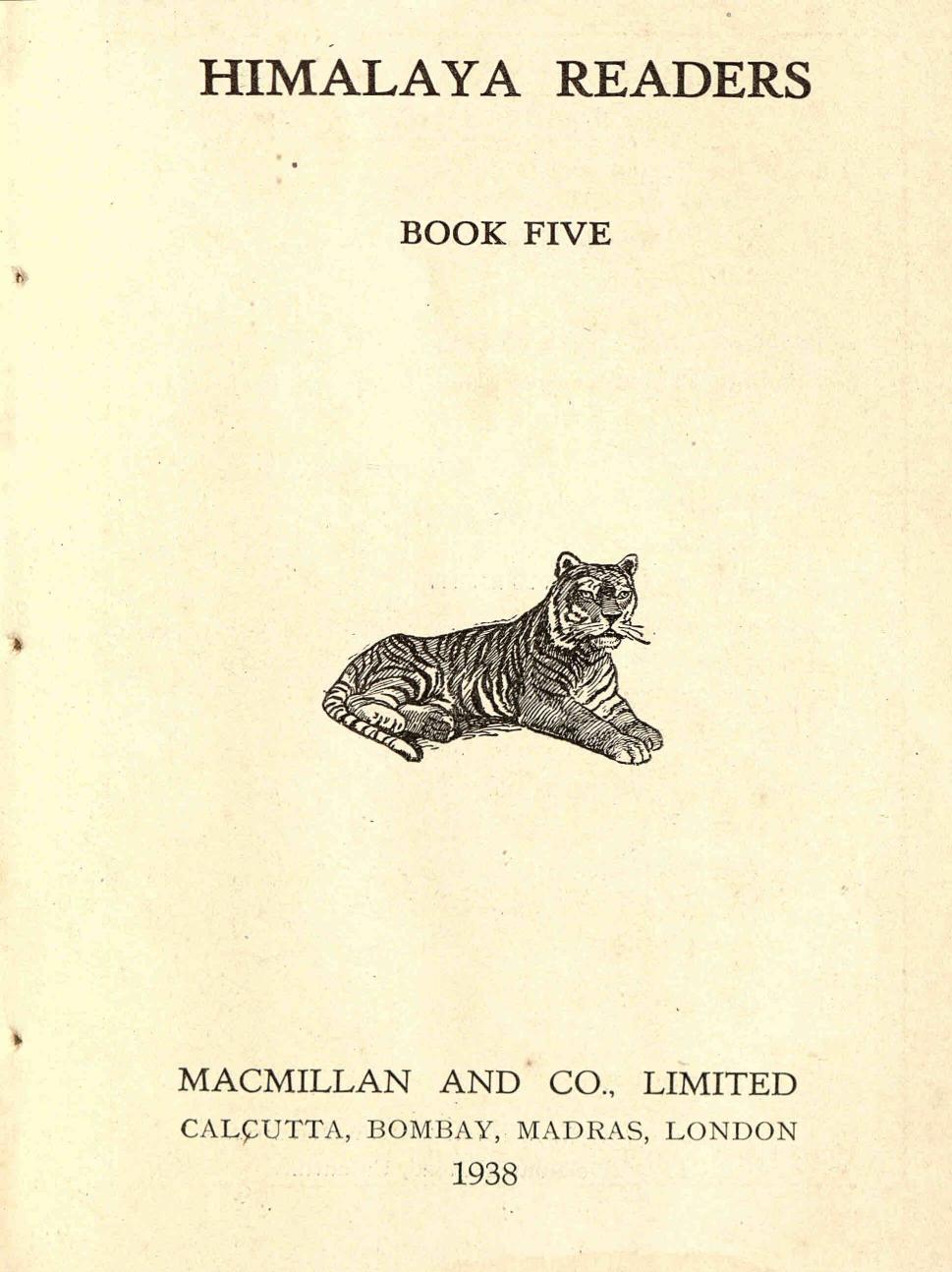 1938 - Himalaya Readers - Book 5
