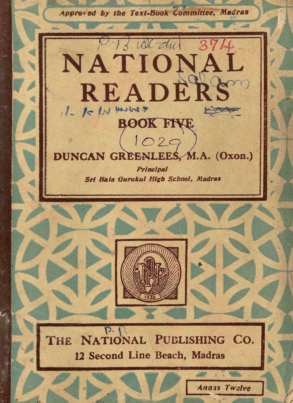 1941 - National Readers Book Five - Duncan Greenlees