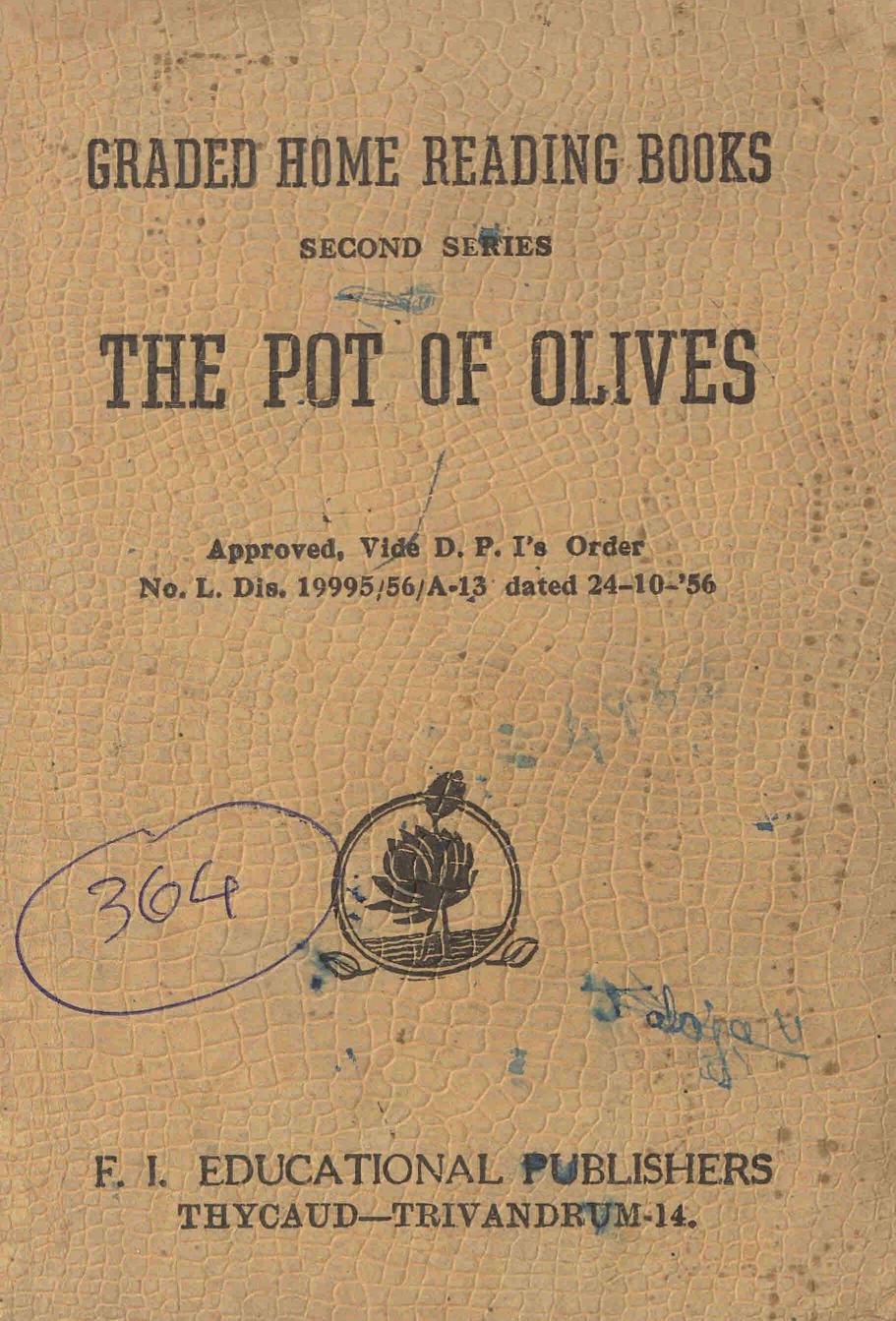  1963 The Pot of Olives - A. Sankara Pillai