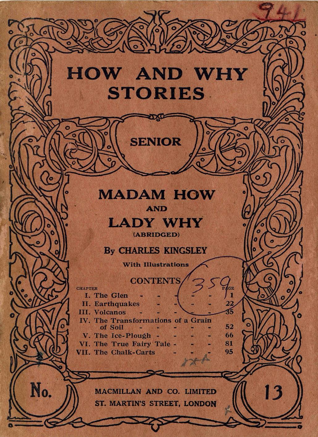 Madam How and Lady Why - Charles Kingsley