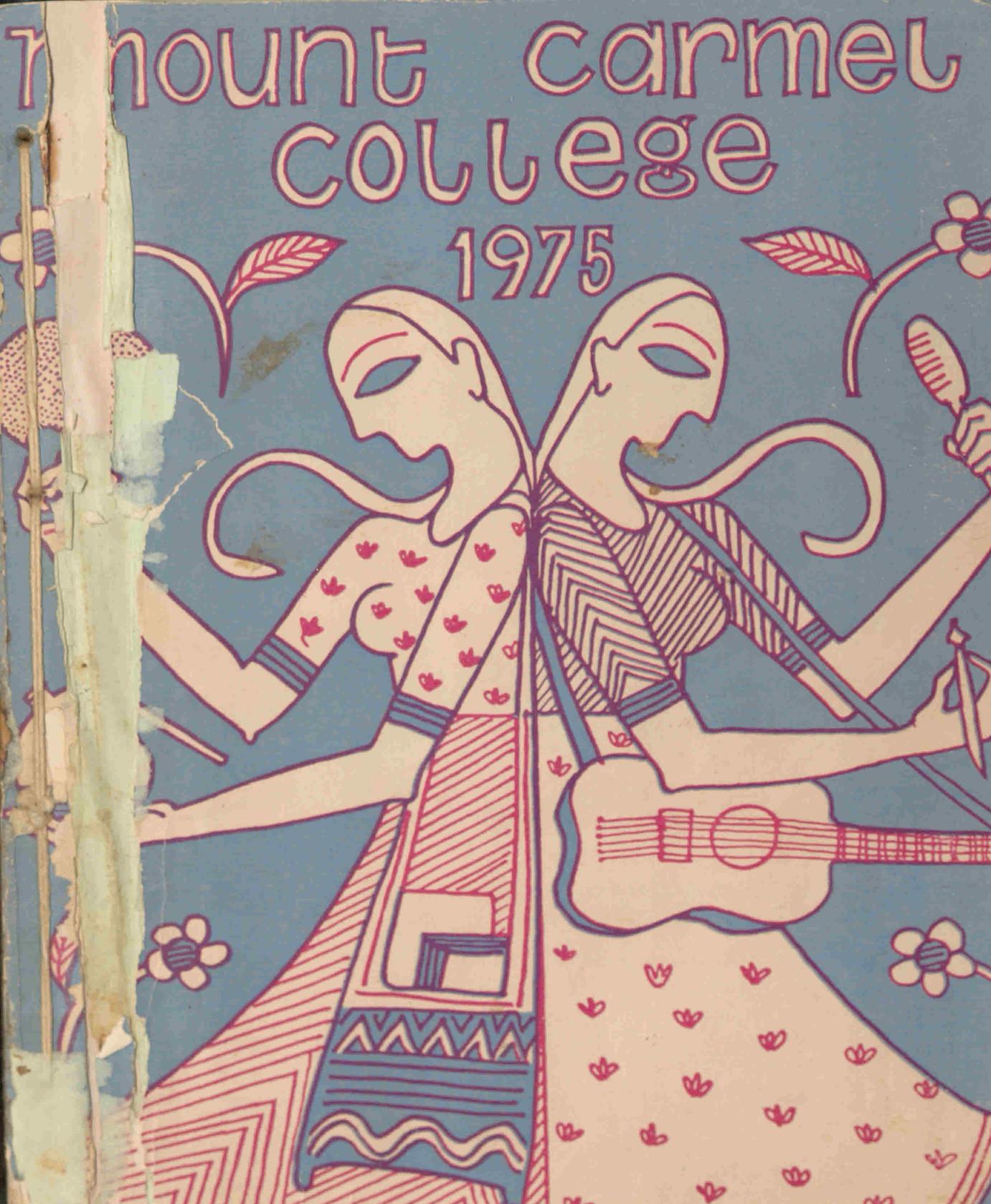  1975 - Mount Carmel College Bangalore Annual