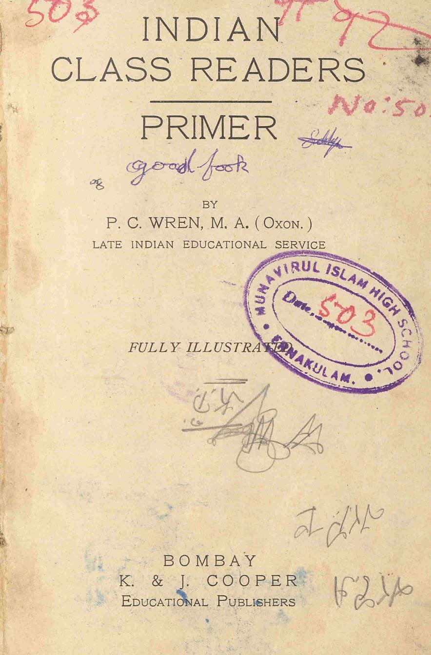  Indian Class Primer - P. C. Wren