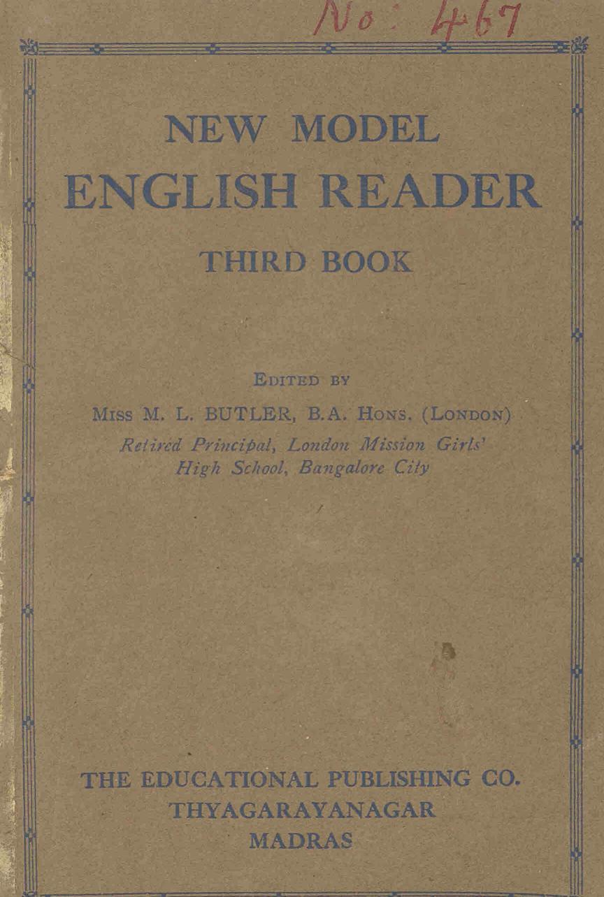  1941 - New Model English Reader - Third Book