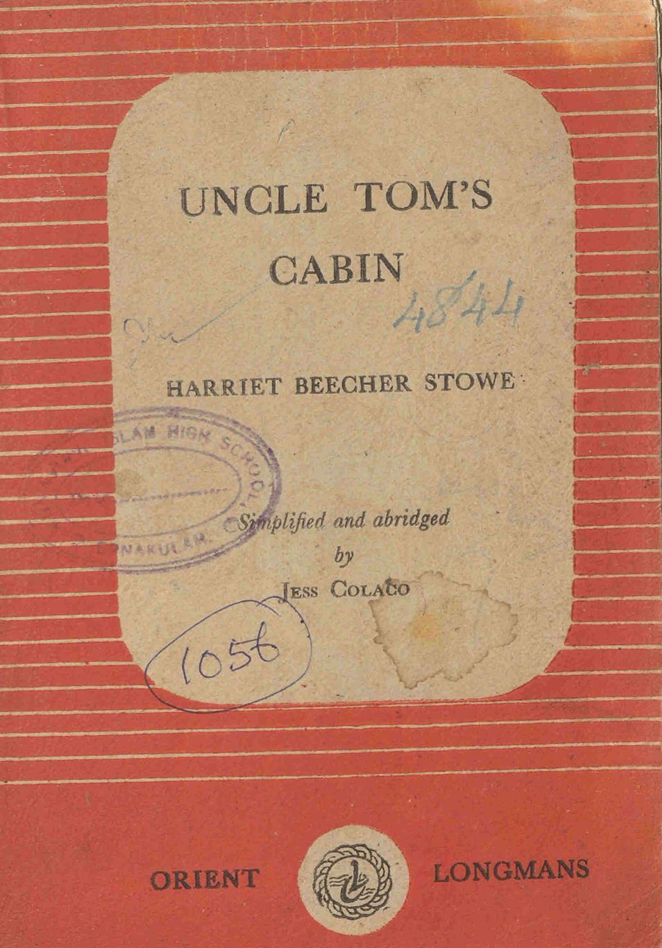  1961 - Uncle Toms Cabin - Harriet Beecher Stowe