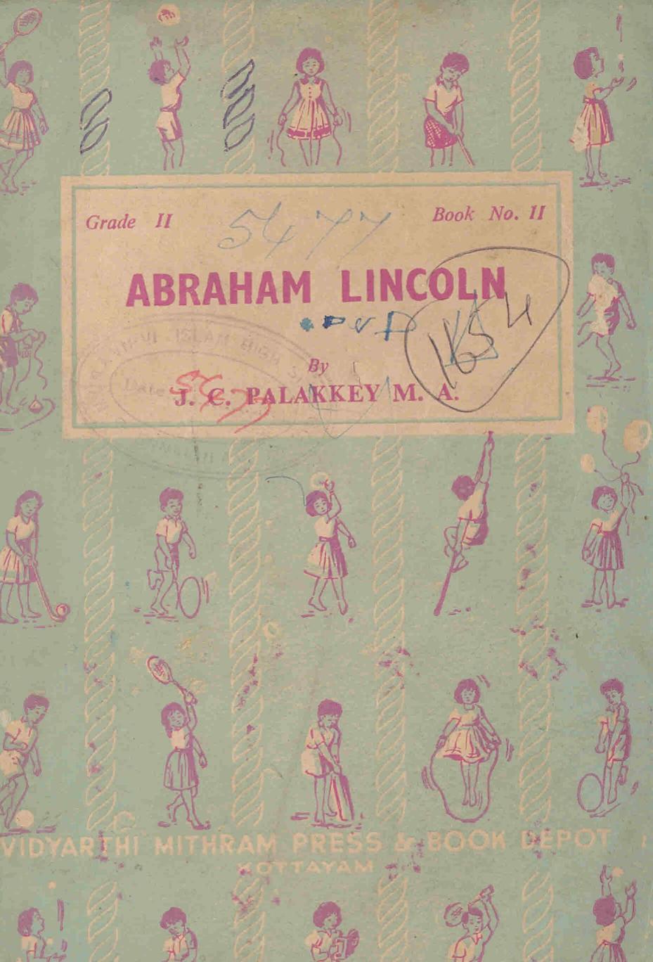  1965 - Abraham Lincoln - J. C. Palakkey