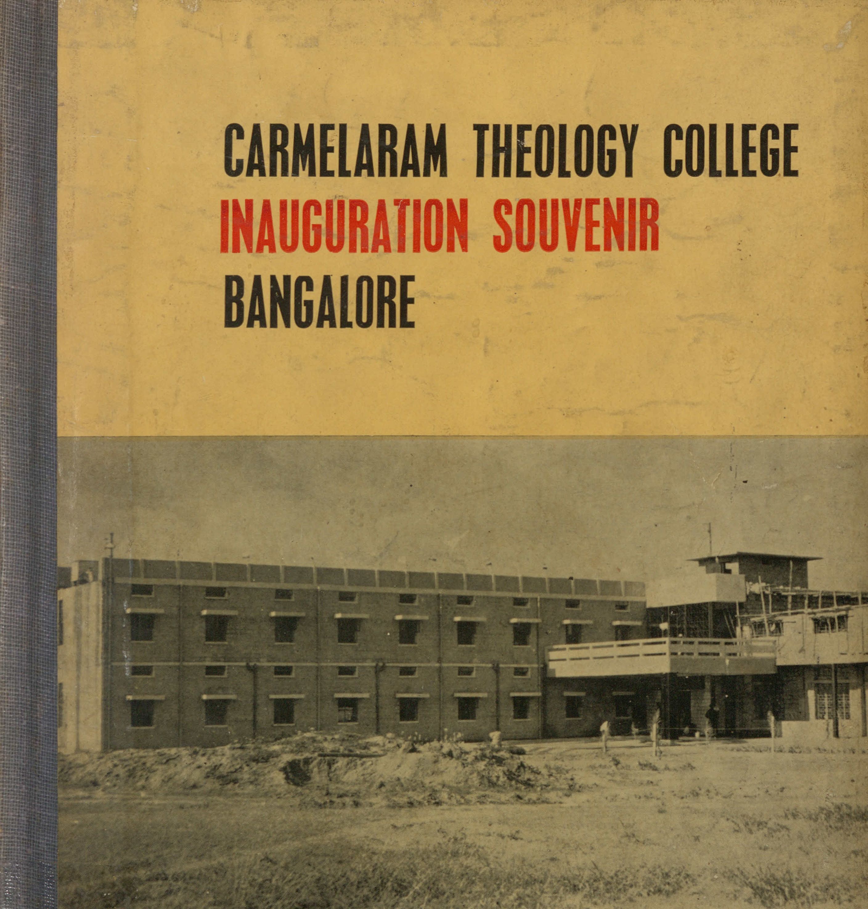  1971 - Carmelaram Theology College Inauguration Souvenir