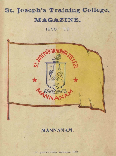 1959 St Josephs Training College Mannanam Magazine