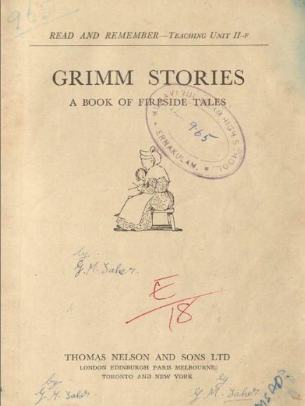  Grimm Stories - A Book of Fireside tales