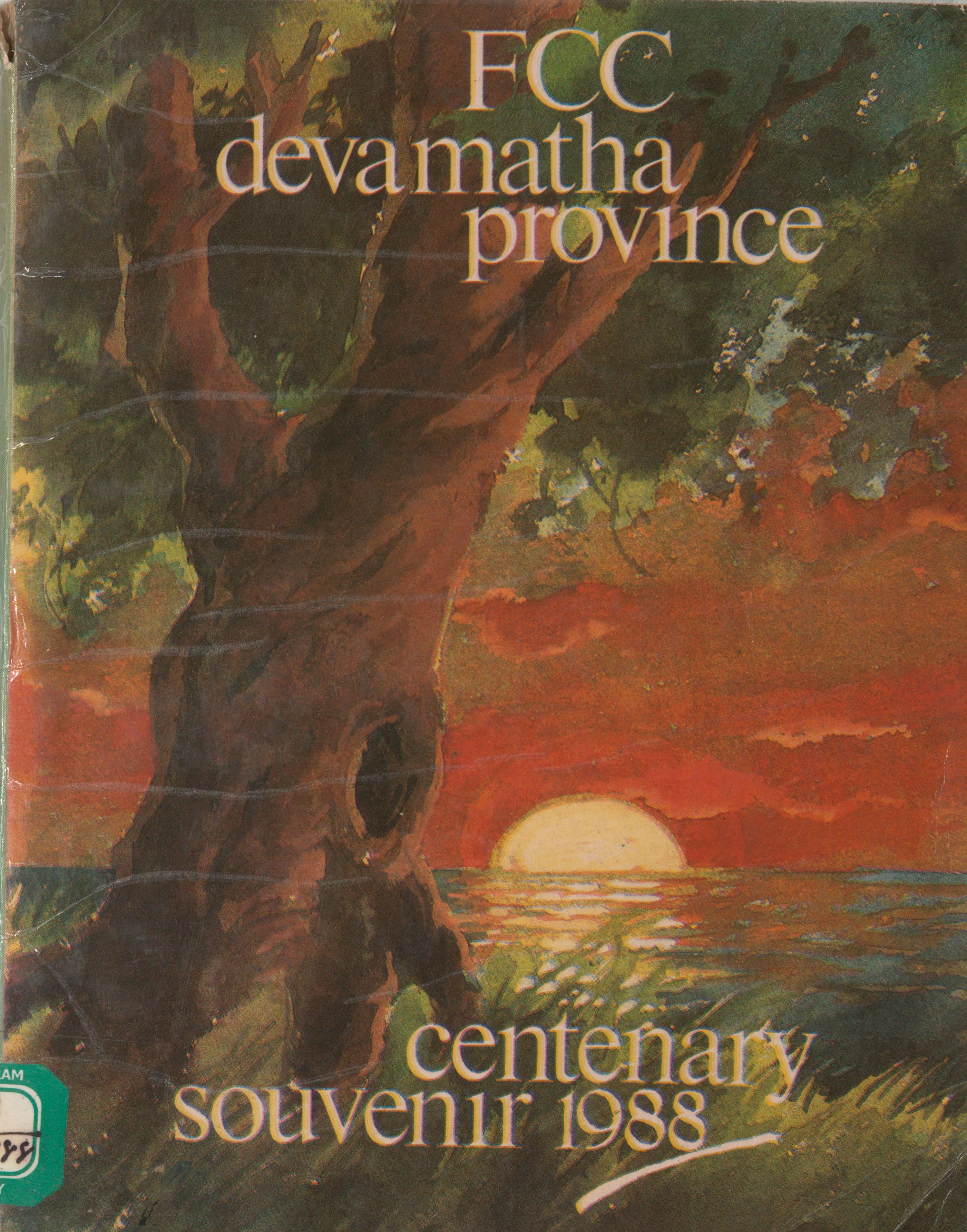 1988 - FCC Devamatha Province Centenary Souvenir