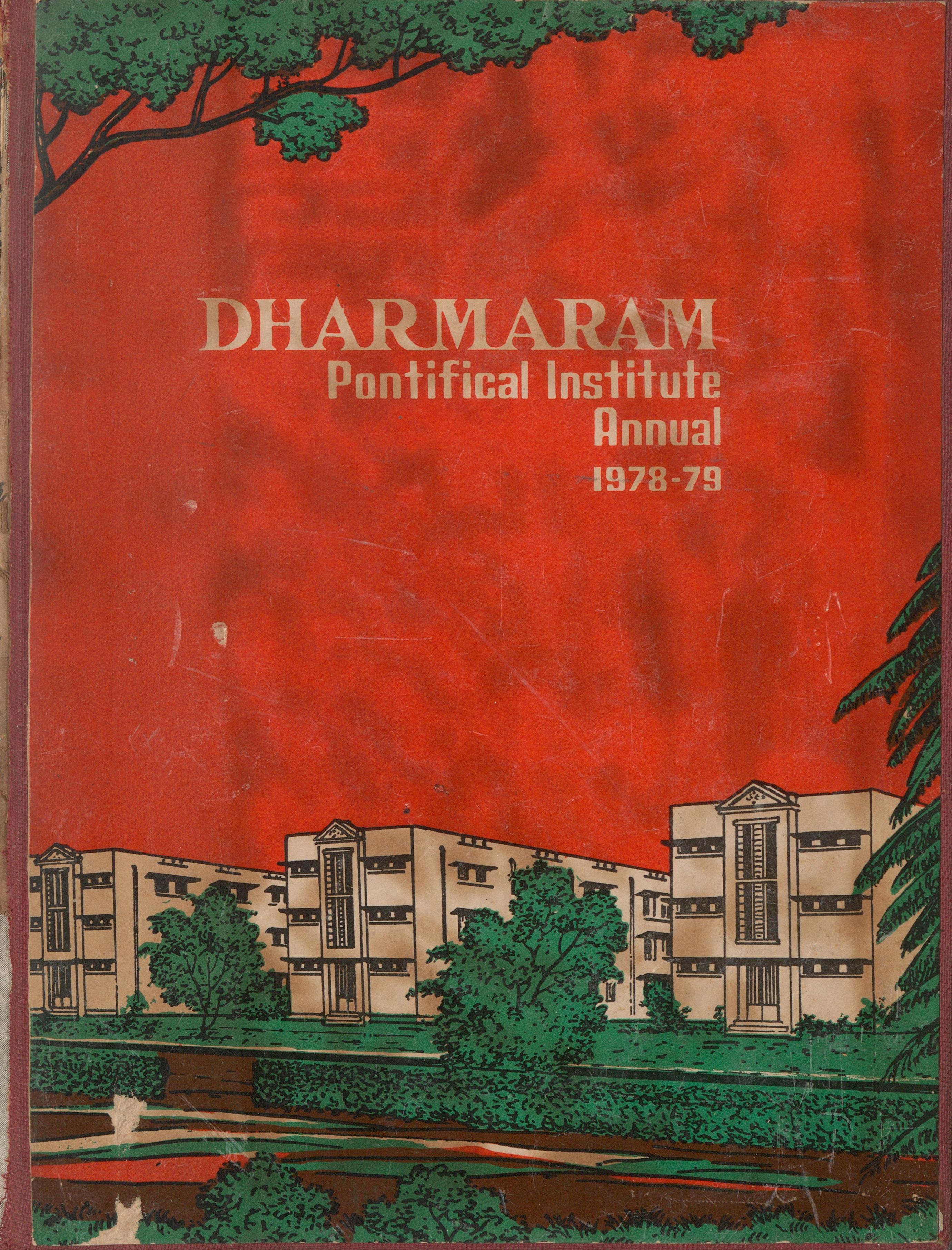 1979 - Dharmaram Pontifical Institute Annual