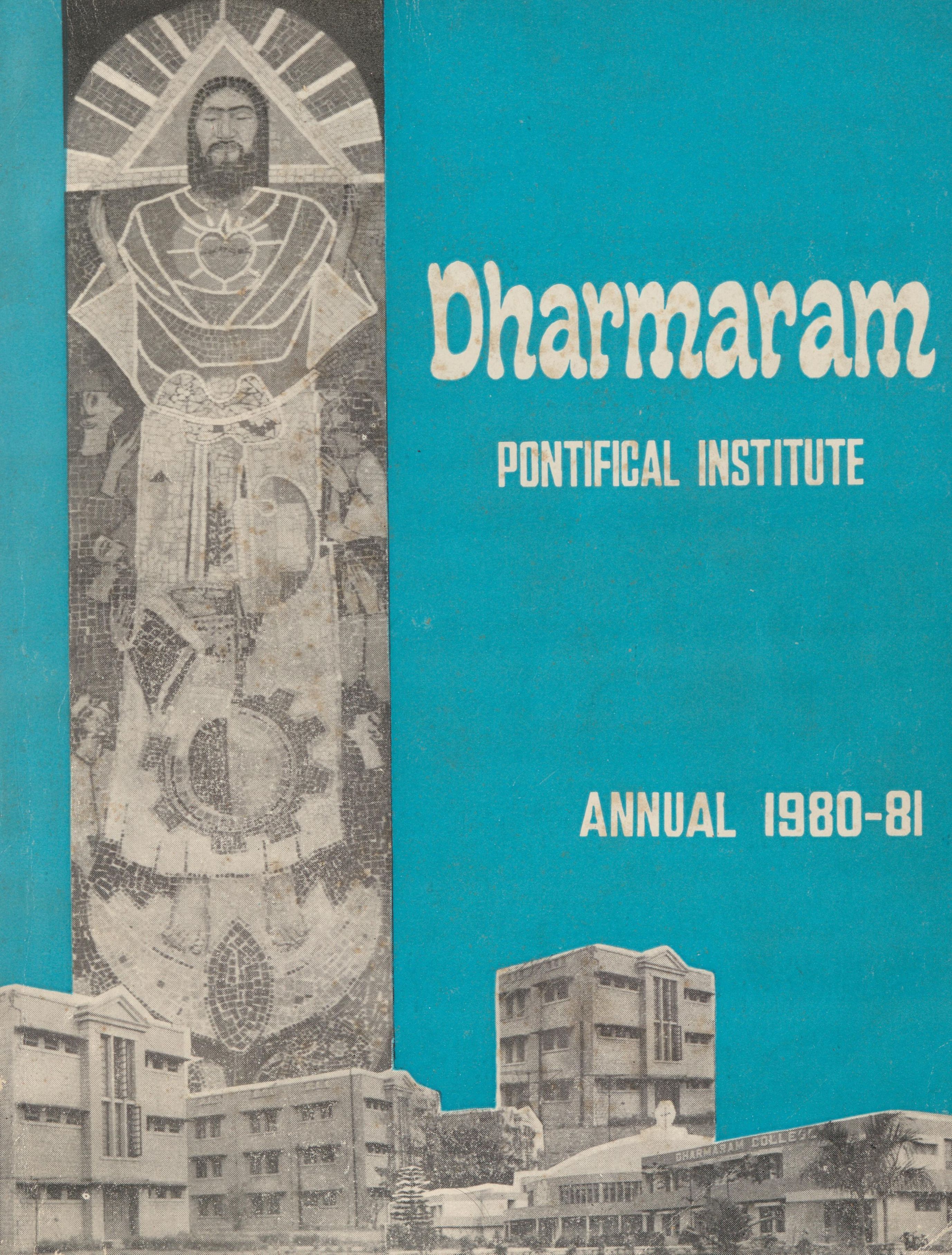 1981 - Dharmaram Pontifical Institute Annual