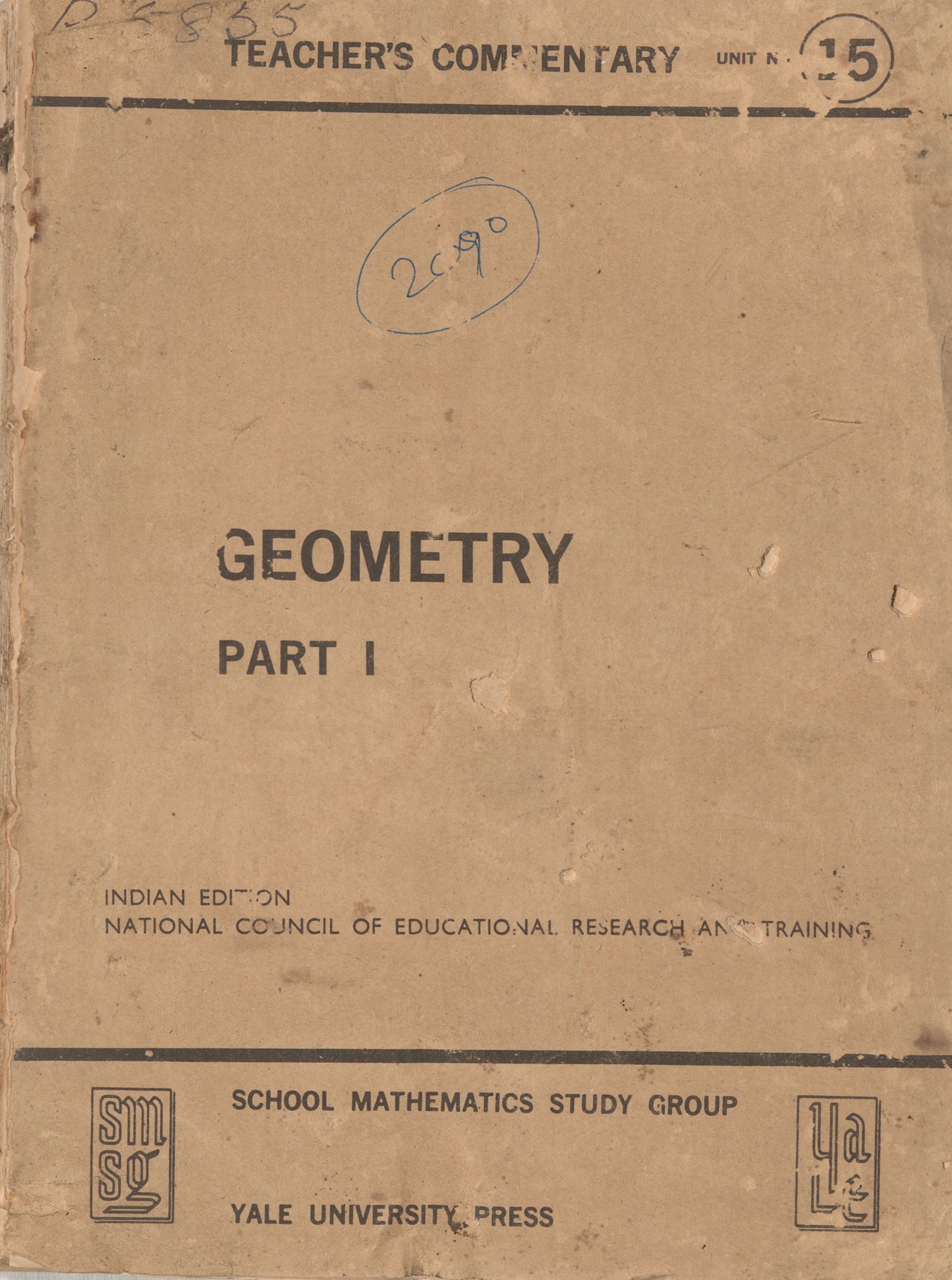 Geometry - Teachers Commentary Part I