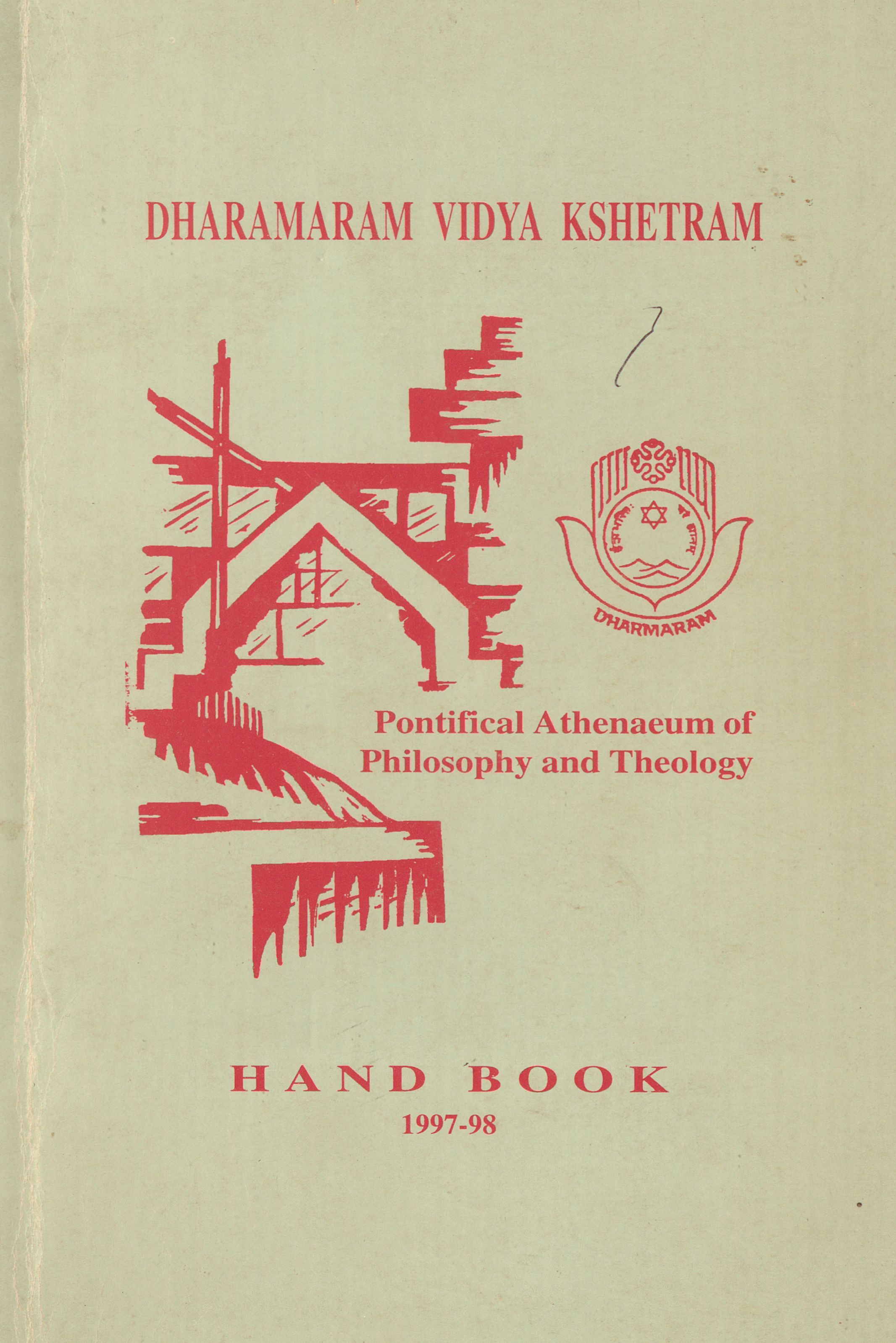1997 - Dharmaram Vidyakshethram - Hand Book