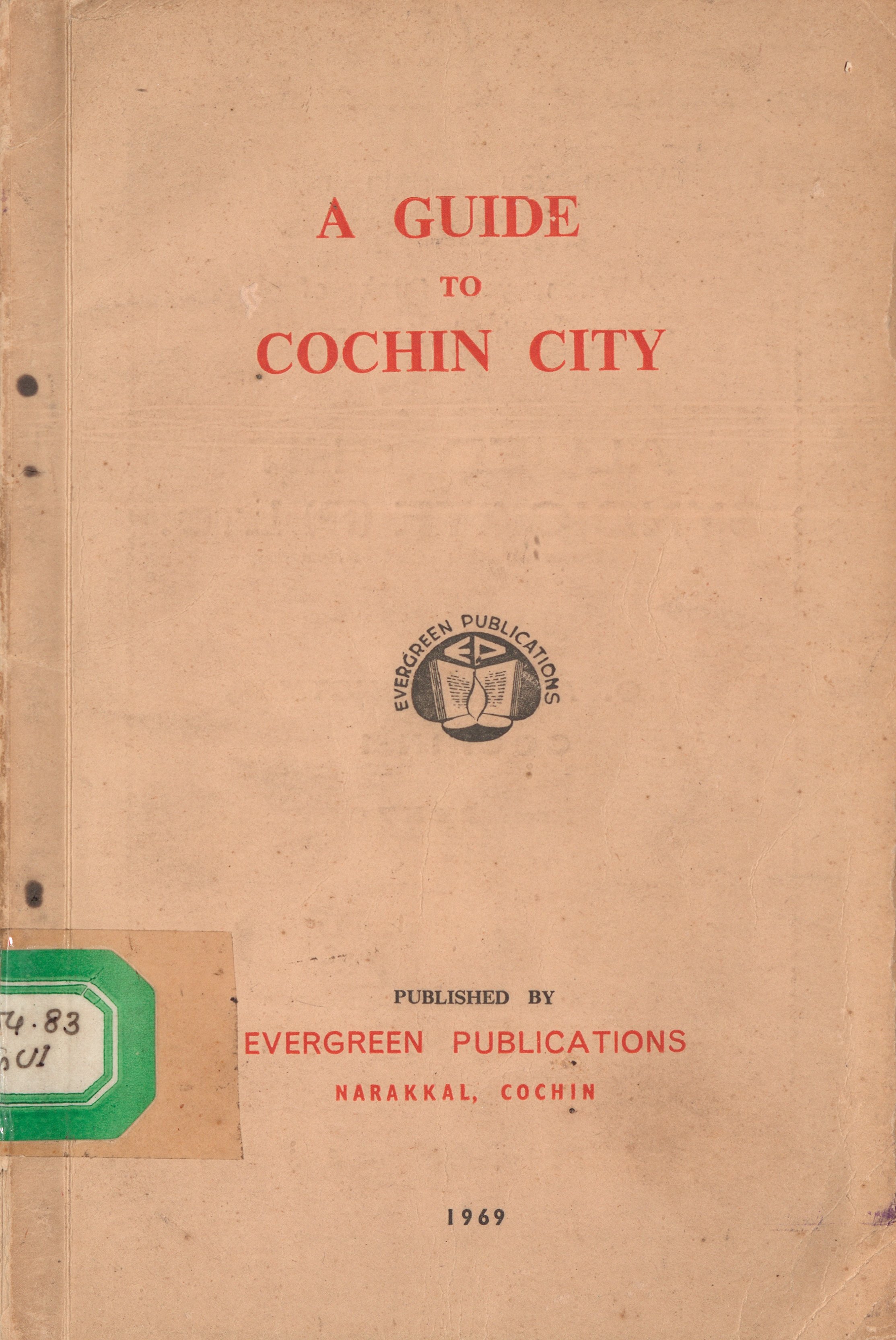 1969 - A Guide to Cochin City